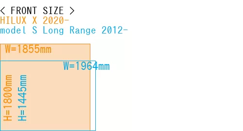 #HILUX X 2020- + model S Long Range 2012-